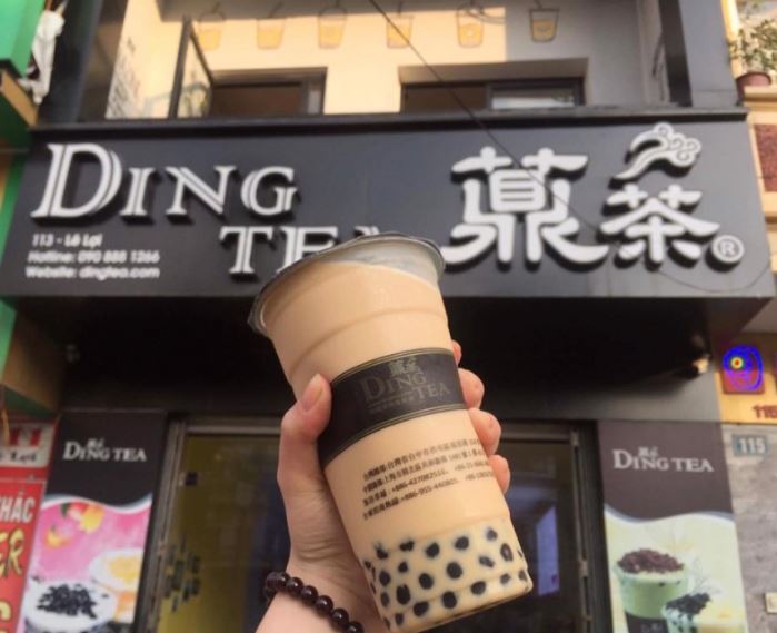 Ding Tea nhượng quyền thương hiệu