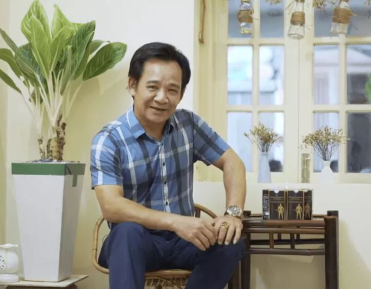 Nghệ sĩ Quang Tèo và tăng cân Hoa bảo