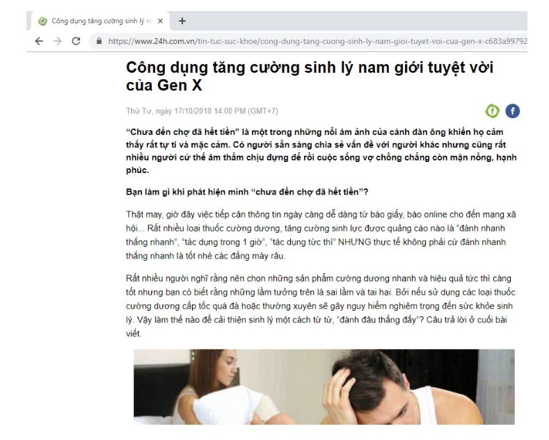 24h.com viết về Gen X