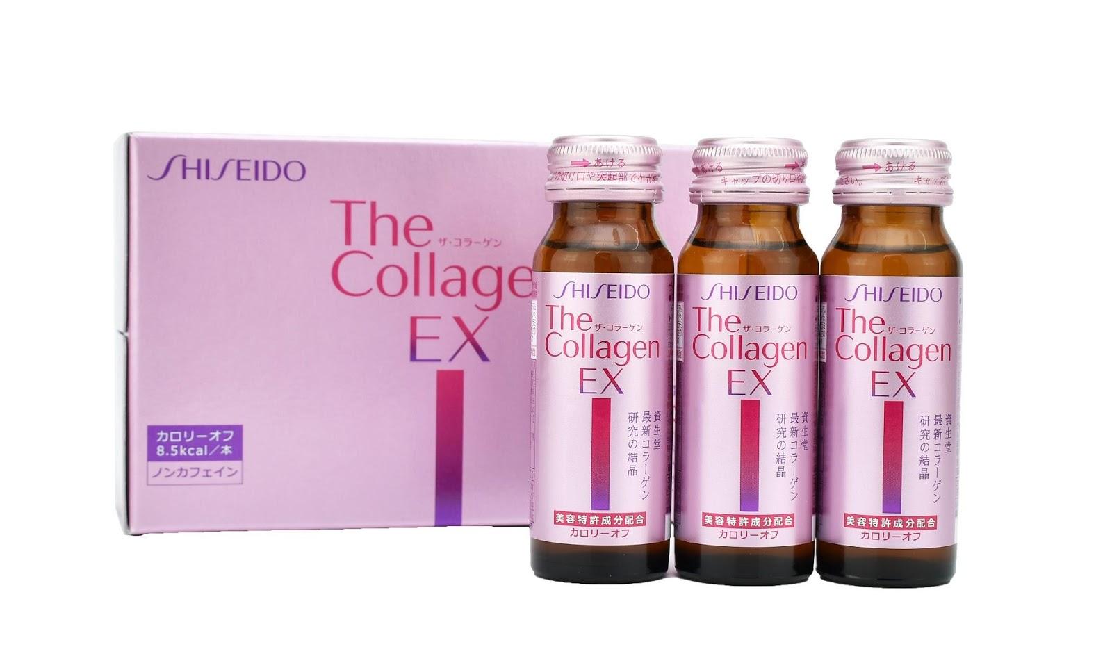 Collagen Shiseido cach dung