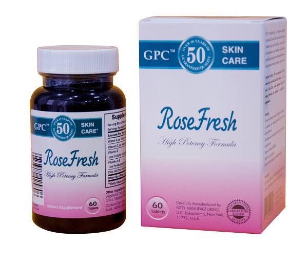 rose fresh hỗ trợ điều trị mụn