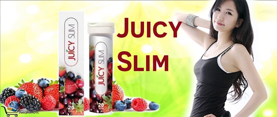 viên sủi Juicy slim hỗ trợ cân nặng hiệu quả
