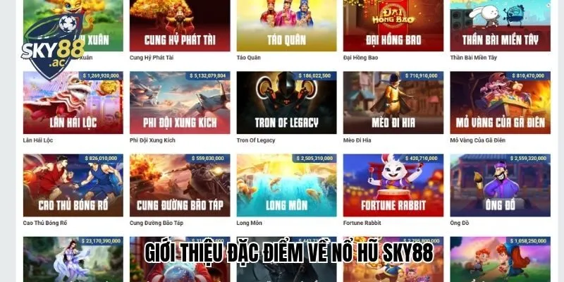 Giới thiệu đặc điểm về nổ hũ tại sân chơi cá cược top 1