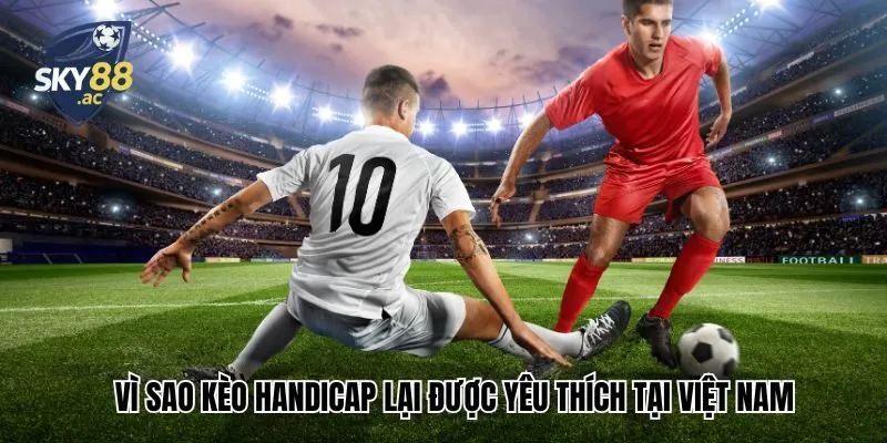 Vì sao kèo Handicap lại được yêu thích tại Việt Nam
